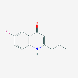 6-Fluoro-2-propyl-4-quinolinol