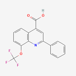 2-Phenyl-8-(trifluoromethoxy)quinoline-4-carboxylic Acid