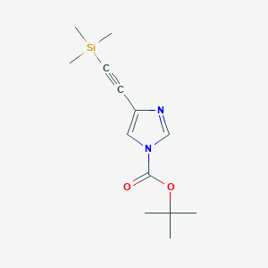 1-Boc-4-[(trimethylsilyl)ethynyl]-1H-imidazole