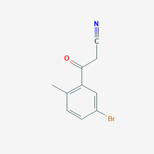 3-(5-Bromo-2-methylphenyl)-3-oxopropanenitrile