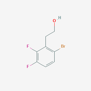 molecular formula C8H7BrF2O B13712672 2-(6-Bromo-2,3-difluorophenyl)ethan-1-OL 