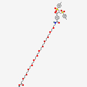 Bis-sulfone-PEG12-Acid