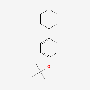 1-(tert-Butoxy)-4-cyclohexylbenzene