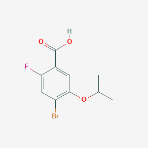 4-Bromo-2-fluoro-5-isopropoxybenzoic acid