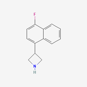 3-(4-Fluoro-1-naphthyl)azetidine