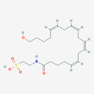 molecular formula C21H35NO5S B13712869 20-hydroxy N-Arachidonoyl Taurine 