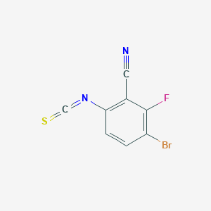 4-Bromo-2-cyano-3-fluorophenylisothiocyanate