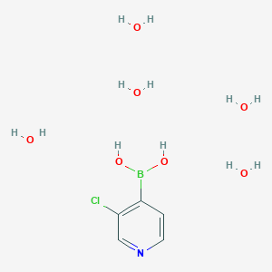 3-Chloro-4-pyridineboronic acid pentahydrate