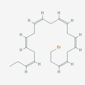 (3Z,6Z,9Z,12Z,15Z,18Z)-1-bromohenicosa-3,6,9,12,15,18-hexaene