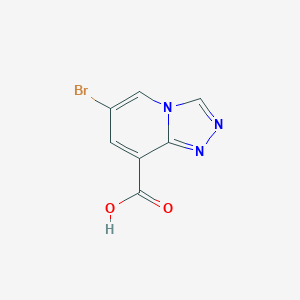 6-Bromo-[1,2,4]triazolo[4,3-a]pyridine-8-carboxylic acid