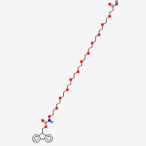 molecular formula C40H61NO16 B13712998 Fmoc-aminoxy-PEG12-acid 