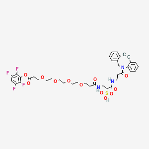 molecular formula C39H41F4N3O12S B13713004 Sulfo DBCO-PEG4-TFP ester 