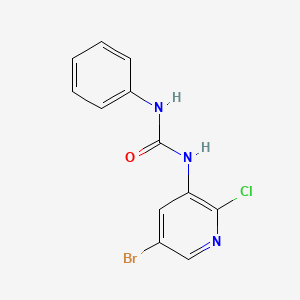 1-(5-bromo-2-chloropyridin-3-yl)-3-phenylurea