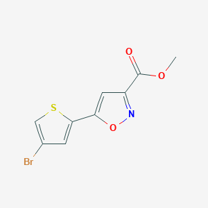 Methyl 5-(4-Bromo-2-thienyl)isoxazole-3-carboxylate