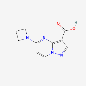 5-(Azetidin-1-yl)pyrazolo[1,5-a]pyrimidine-3-carboxylic acid