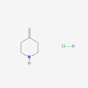 molecular formula C6H12ClN B1371313 4-Methylenepiperidine hydrochloride CAS No. 144230-50-2