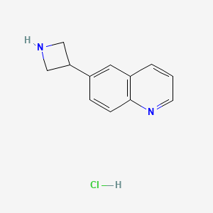 6-(3-Azetidinyl)quinoline Hydrochloride