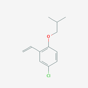 4-Chloro-1-isobutoxy-2-vinylbenzene