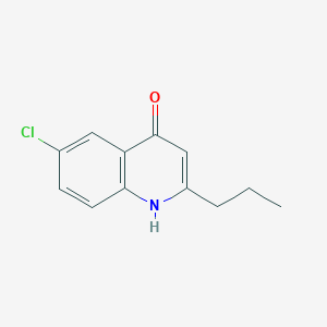 6-Chloro-2-propylquinolin-4(1H)-one