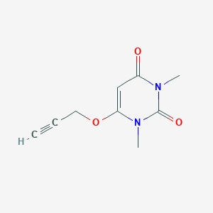 1,2,3,4-Tetrahydro-1,3-dimethyl-6-(propargyloxy)pyrimidine-2,4-dione