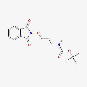 tert-Butyl (3-((1,3-dioxoisoindolin-2-yl)oxy)propyl)carbamate