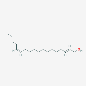molecular formula C18H34O B137135 (2E,13Z)-2,13-Octadecadienol CAS No. 123551-47-3