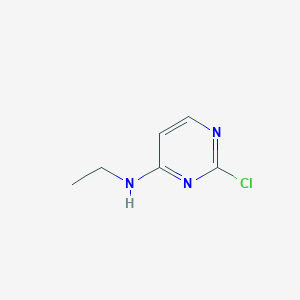 molecular formula C6H8ClN3 B1371358 2-氯-N-乙基嘧啶-4-胺 CAS No. 86443-51-8