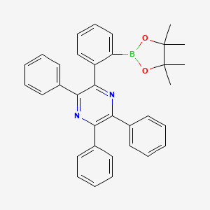 2-(3,5,6-Triphenyl-2-pyrazinyl)phenylboronic Acid Pinacol Ester