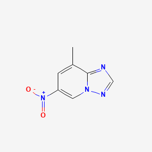 8-Methyl-6-nitro-[1,2,4]triazolo[1,5-a]pyridine