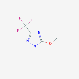 5-Methoxy-1-methyl-3-(trifluoromethyl)-1H-1,2,4-triazole