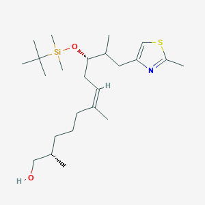 (Z,2S,9S)-9-[tert-butyl(dimethyl)silyl]oxy-2,6,10-trimethyl-11-(2-methyl-1,3-thiazol-4-yl)undec-6-en-1-ol