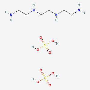 molecular formula C6H22N4O8S2 B13713777 Triethylenetetramine disulfate 