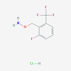 O-[2-Fluoro-6-(trifluoromethyl)benzyl]hydroxylamine Hydrochloride