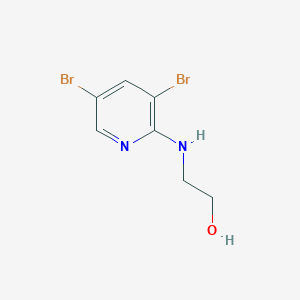 2-[(3,5-Dibromo-2-pyridyl)amino]ethanol