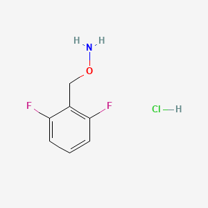 molecular formula C7H8ClF2NO B13713828 O-(2,6-Difluorobenzyl)hydroxylamine Hydrochloride 