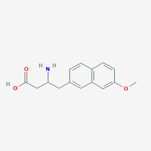 3-Amino-4-(7-methoxy-2-naphthyl)butyric Acid