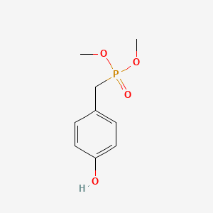 molecular formula C9H13O4P B13713845 Dimethyl 4-Hydroxybenzylphosphonate CAS No. 68997-88-6