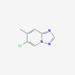 6-Chloro-7-methyl-[1,2,4]triazolo[1,5-a]pyridine