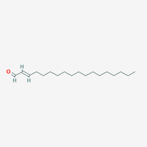 molecular formula C18H34O B137140 2-Octadecenal CAS No. 51534-37-3