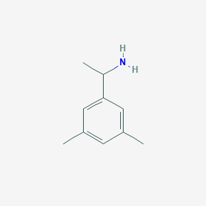 molecular formula C10H15N B1371406 1-(3,5-二甲基苯基)乙胺 CAS No. 91251-31-9