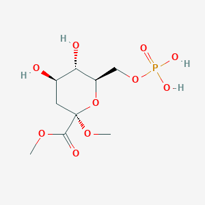 Methyl (Methyl 3-Deoxy-D-arabino-heptulopyranosid)onate-7-Phosphate