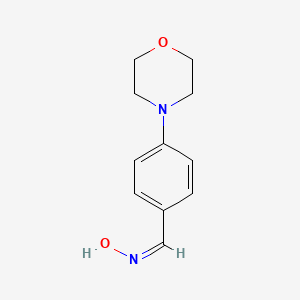 (NZ)-N-[(4-morpholin-4-ylphenyl)methylidene]hydroxylamine