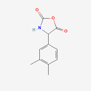 molecular formula C11H11NO3 B13714161 4-(3,4-Dimethylphenyl)oxazolidine-2,5-dione 