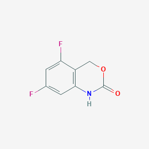 molecular formula C8H5F2NO2 B13714184 5,7-Difluoro-1H-benzo[d][1,3]oxazin-2(4H)-one 