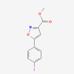 Methyl 5-(4-Iodophenyl)isoxazole-3-carboxylate