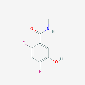 2,4-Difluoro-5-hydroxy-N-methylbenzamide