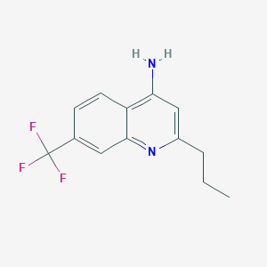 4-Amino-2-propyl-7-trifluoromethylquinoline