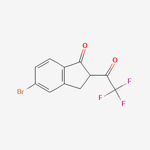 5-Bromo-2-trifluoroacetyl-1-indanone