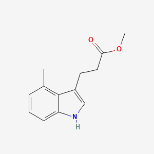 Methyl 3-(4-Methyl-3-indolyl)propanoate