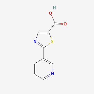 B1371441 2-Pyridin-3-YL-thiazole-5-carboxylic acid CAS No. 248275-42-5